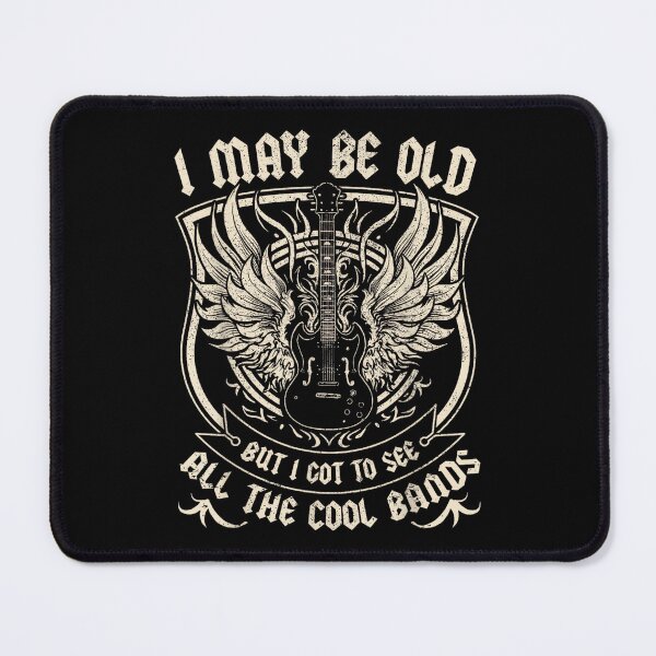 Item preview, I May Be Old But I Got to See All The Cool Band Rock Concert designed and sold by NatalieCWilk.