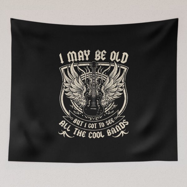 Item preview, I May Be Old But I Got to See All The Cool Band Rock Concert designed and sold by NatalieCWilk.