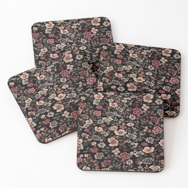 Item preview, Drawing of vintage floral flower designed and sold by NivyasArtistry.