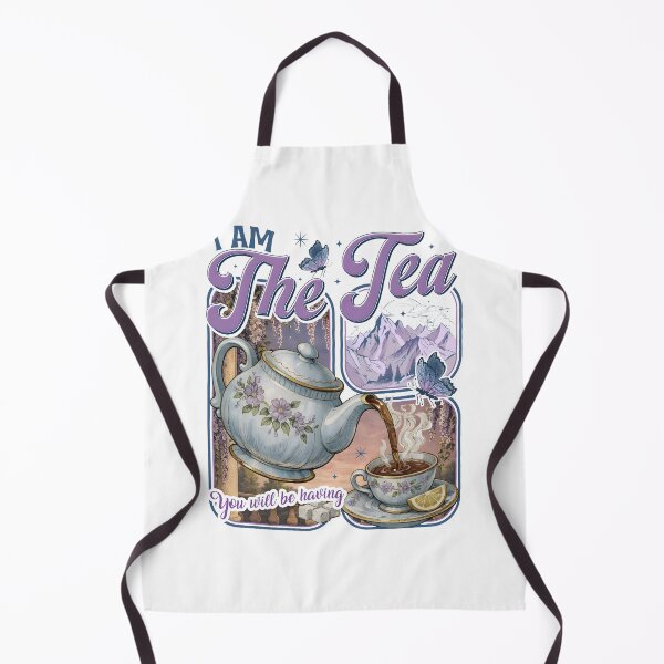 Item preview, I am the tea you will be having flowers Retro Vintage designed and sold by SHOPATOR.