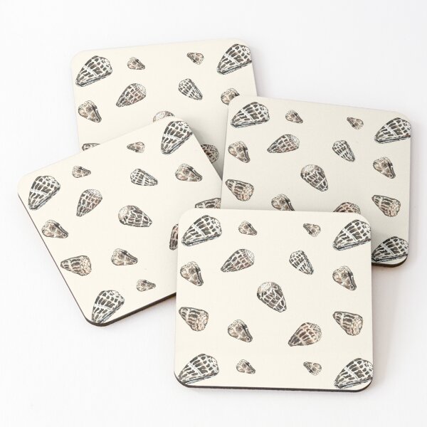 Item preview, Hebrew Cone Seashells of Molokaʻi, Hawaiʻi designed and sold by Handwritten Aloha.