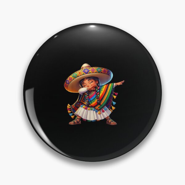 Item preview, Dabbing Mexican Fiesta Girl designed and sold by irifine.