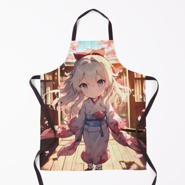 Item preview, Shimada Alice Girls Und Panzer Spring Yukata Chibi Cherry Blossom designed and sold by TanglenRabbit.
