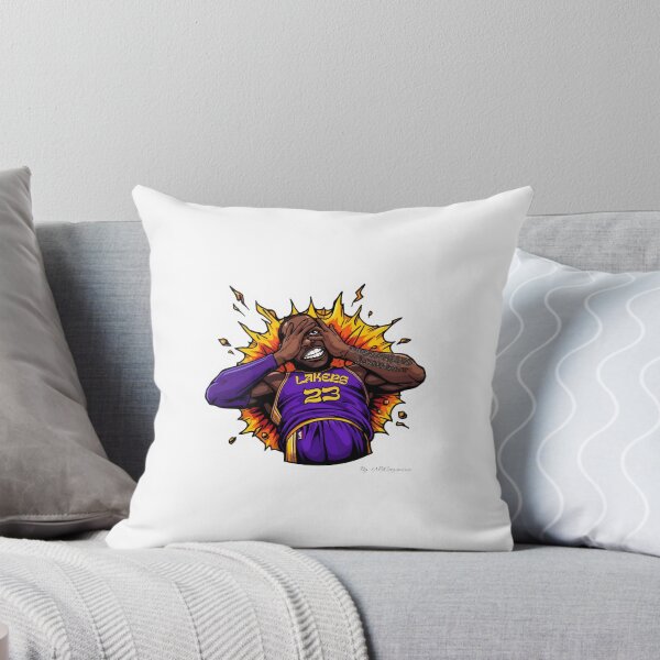 Item preview, King James Peekaboo Flop Meme Sticker – LBJ Basketball NBA designed and sold by MBcorporation.