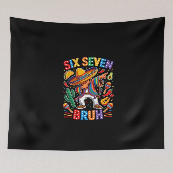 Item preview, Dabbing Poncho Fiesta Meme designed and sold by irifine.