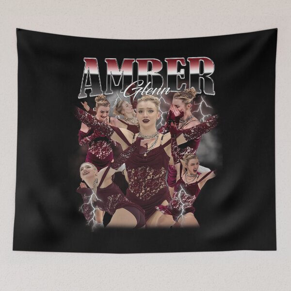 Item preview, Amber Glenn Figure Ice Skating 90S Graphic Bootleg designed and sold by Markyake.