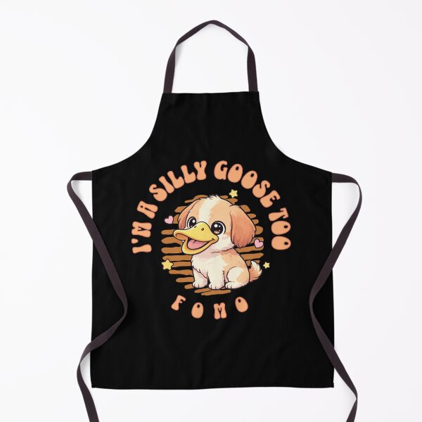 Item preview, Silly Goose Puppy FOMO designed and sold by Shy Fractal Designs.