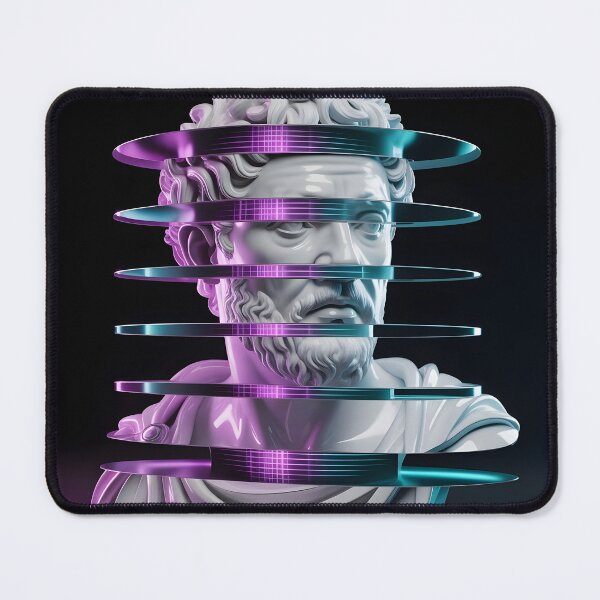 Item preview, Classic Wisdom Segmented by Cyan and Magenta Light designed and sold by KGOLDFITNESS.