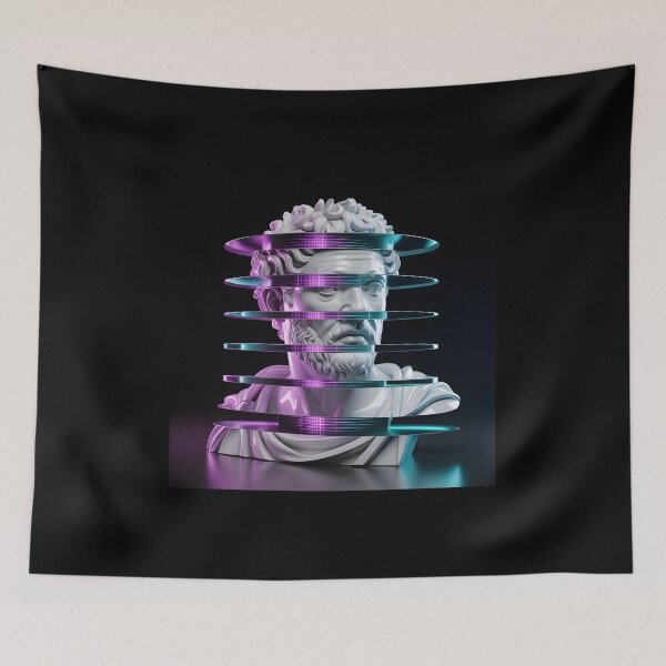 Item preview, Classic Wisdom Segmented by Cyan and Magenta Light designed and sold by KGOLDFITNESS.