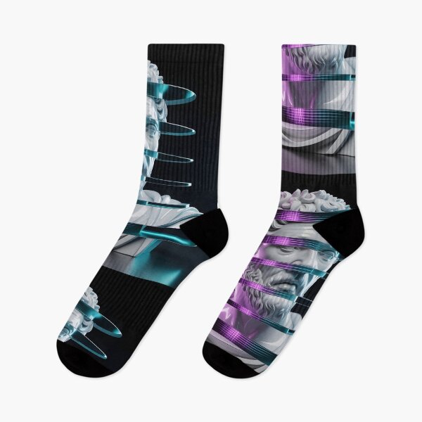 Item preview, Classic Wisdom Segmented by Cyan and Magenta Light designed and sold by KGOLDFITNESS.
