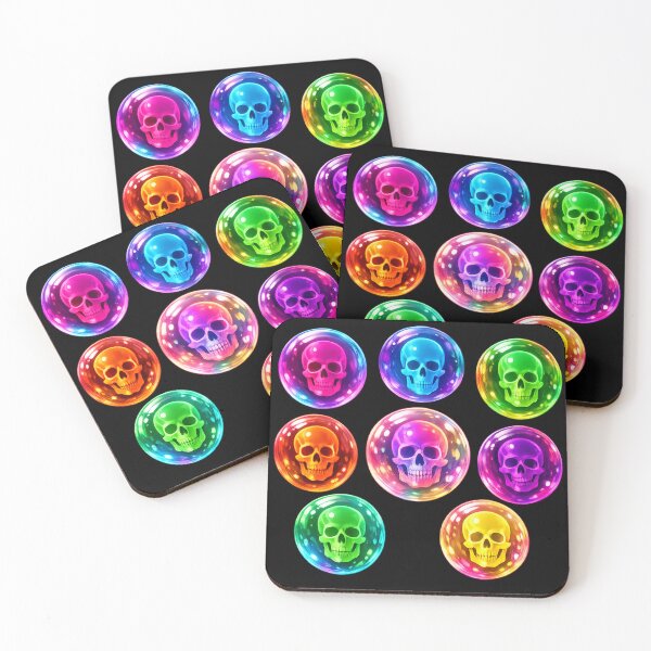 Item preview, Neon Skull Bubbles designed and sold by optimusprime39.