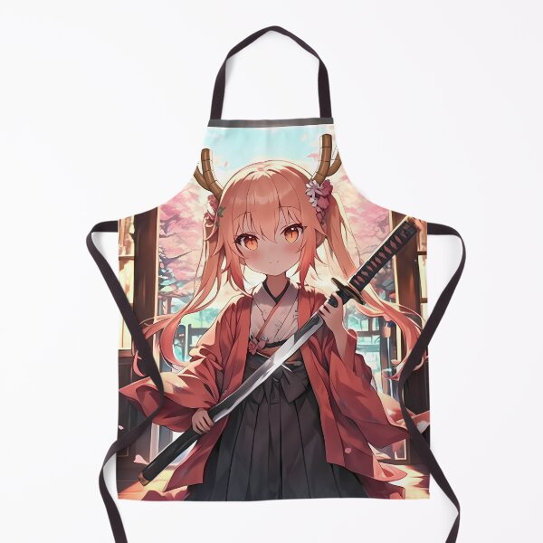 Item preview, Tohru Miss Kobayashi Dragon Maid Cherry Blossom Kimono Chibi designed and sold by TanglenRabbit.