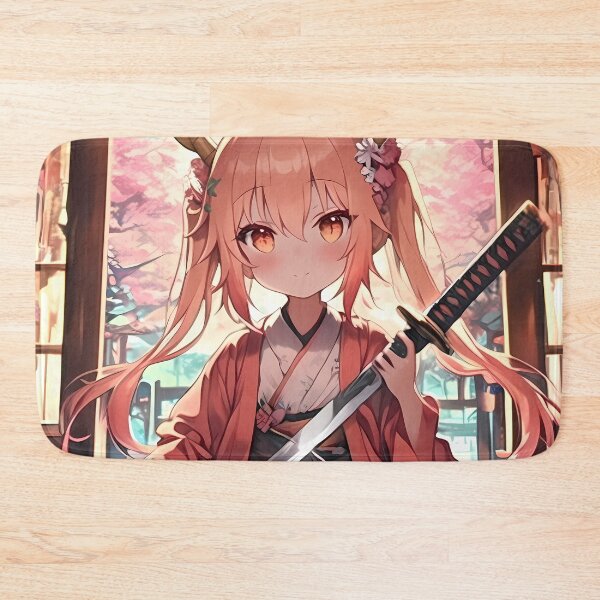 Item preview, Tohru Miss Kobayashi Dragon Maid Cherry Blossom Kimono Chibi designed and sold by TanglenRabbit.