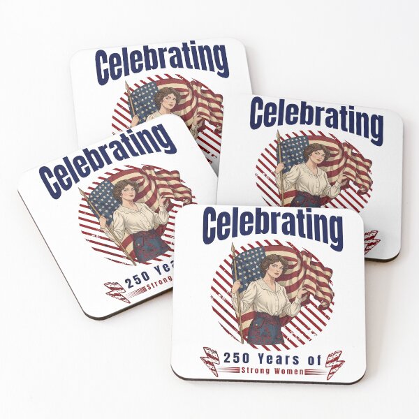 Item preview, 250 Years of Strong American Women - Vintage Patriotic Art designed and sold by The Archive Alchemist.