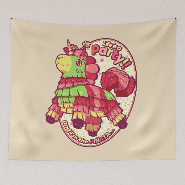 Item preview, Life is a party! (And I'm the piñata) designed and sold by The Rabbit Follower.