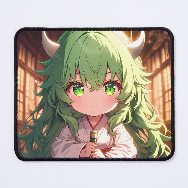 Item preview, Lucoa Miss Kobayashi Dragon Maid Chibi Kimono Cherry Blossom designed and sold by TanglenRabbit.