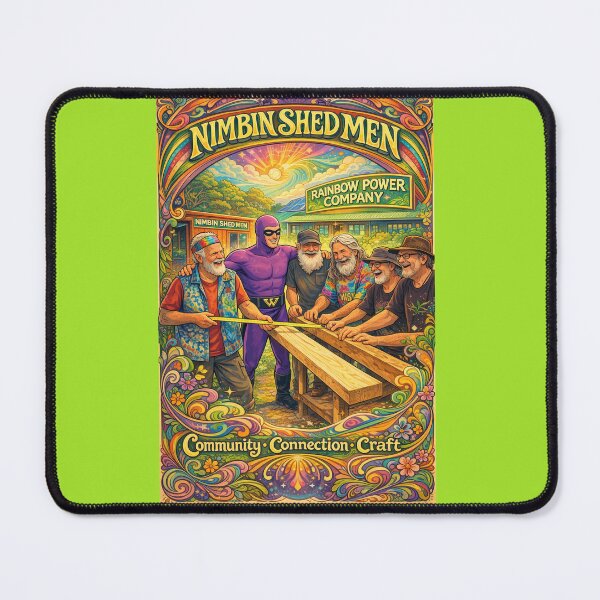 Item preview, Nimbin Shed Men Inc- unofficial tee designed and sold by Andykinoz.