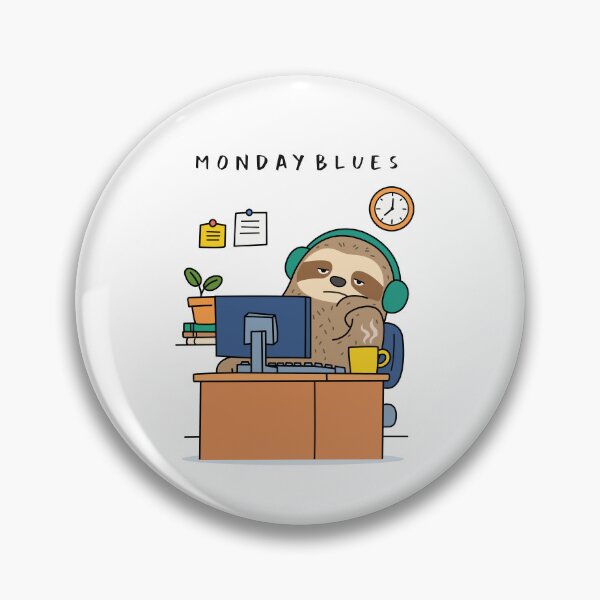 Item preview, Monday Blues designed and sold by Kawaii Koala.