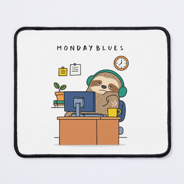 Item preview, Monday Blues designed and sold by Kawaii Koala.