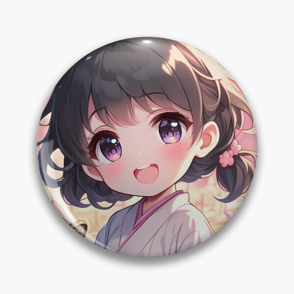 Item preview, Akane Tsunemori Psycho Pass Chibi Sakura Spring Glow designed and sold by TanglenRabbit.