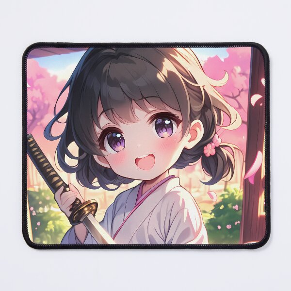 Item preview, Akane Tsunemori Psycho Pass Chibi Sakura Spring Glow designed and sold by TanglenRabbit.