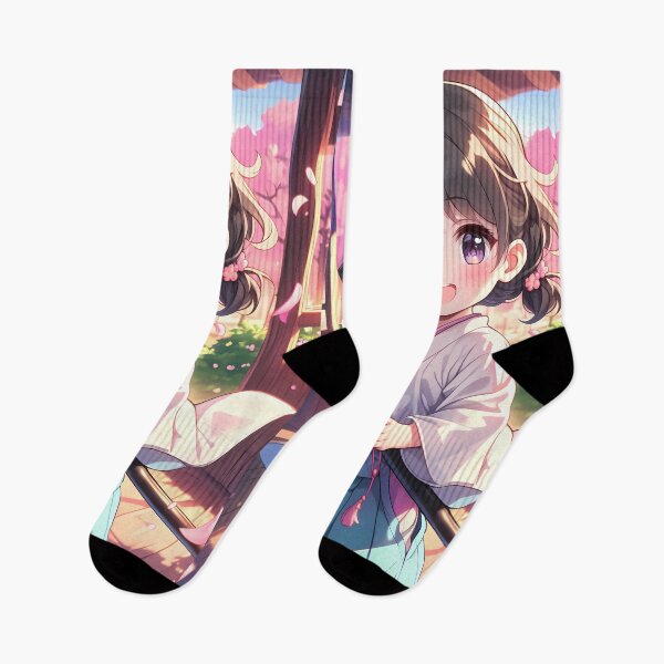 Item preview, Akane Tsunemori Psycho Pass Chibi Sakura Spring Glow designed and sold by TanglenRabbit.