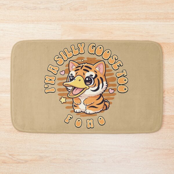 Item preview, Silly Goose Tiger FOMO designed and sold by Shy Fractal Designs.