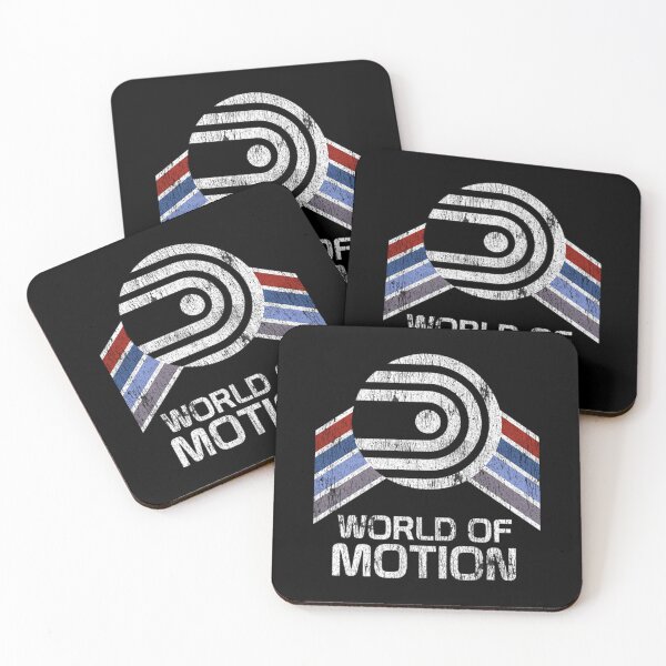 Item preview, World Of Motion Logo Distressed Style Design designed and sold by KhaledZakary.