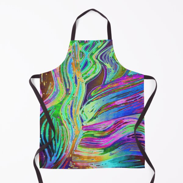 Item preview, waves 2 colorful wavy colorful wavy geometric design  designed and sold by SmashingDeals.