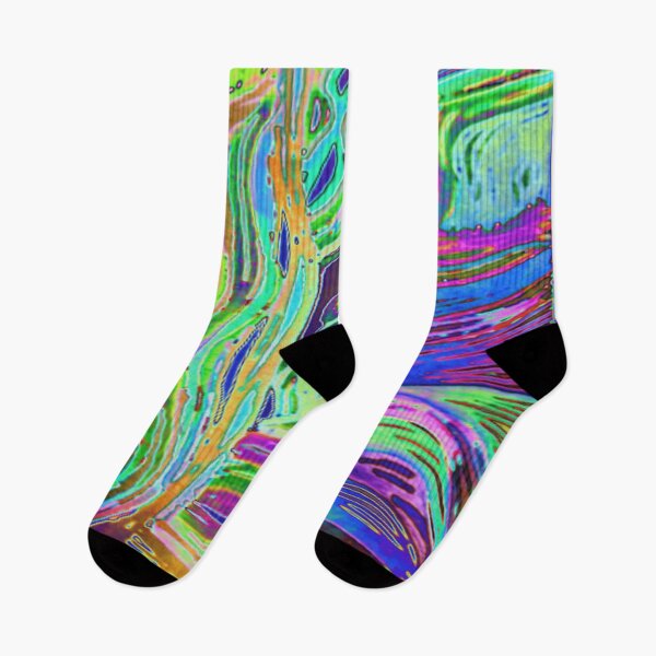Item preview, waves 2 colorful wavy colorful wavy geometric design  designed and sold by SmashingDeals.