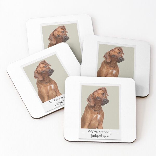 Item preview, Curious Dog Head Tilt – We’ve Already Judged You designed and sold by McExtra.