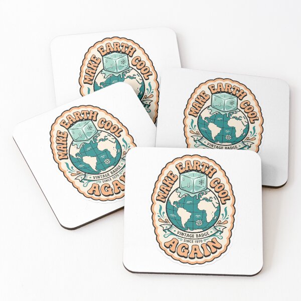 Item preview, Aesthetic Earth Day Quote Sticker Design with 70s Retro Typography Art designed and sold by KINGSMILESTORE.