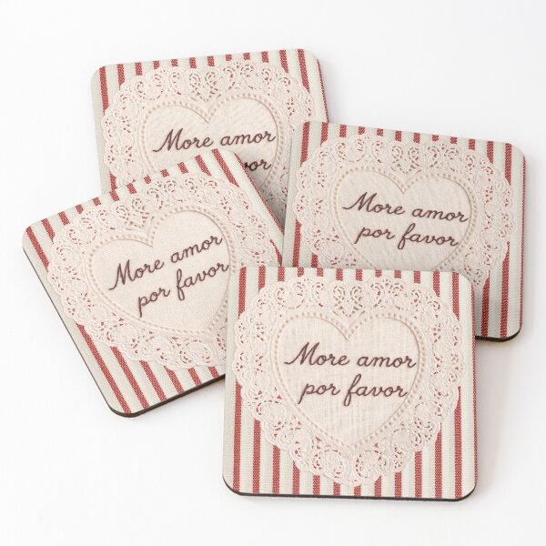 Item preview, More Amor Por Favor Vintage Lace Heart designed and sold by isjakistudio.
