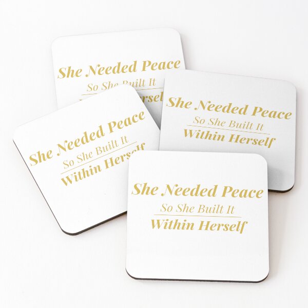 Item preview, She Needed Peace So She Built It Within  Herself Inspirational Women Gift designed and sold by Caelvora.