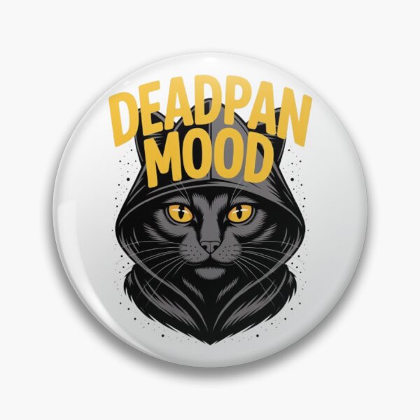 Item preview, Deadpan Mood Hooded Cat Streetwear Graphic designed and sold by NewUSShop.