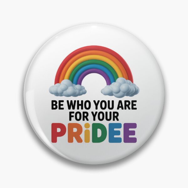 Item preview, Be Who You Are For Your Pride Trendy Pride Month Rainbow Unisex LGBTQ+ designed and sold by PunkNation-Arts.