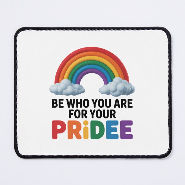 Item preview, Be Who You Are For Your Pride Trendy Pride Month Rainbow Unisex LGBTQ+ designed and sold by PunkNation-Arts.