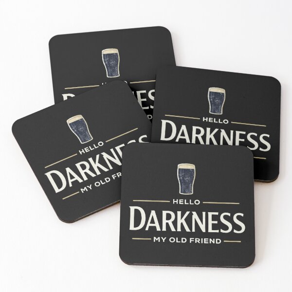 Item preview, St Paddys Day Hello Darkness My Old Friend designed and sold by ThePrintPig.