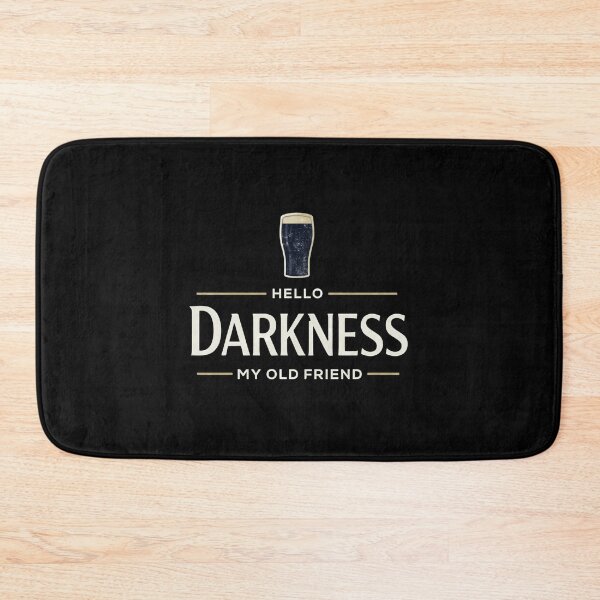 Item preview, St Paddys Day Hello Darkness My Old Friend designed and sold by ThePrintPig.