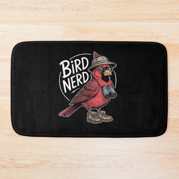 Item preview, Red Cardinal Bird Nerd Funny Watching Birding Bird Watcher Sweatshirt designed and sold by CcConsultingS.