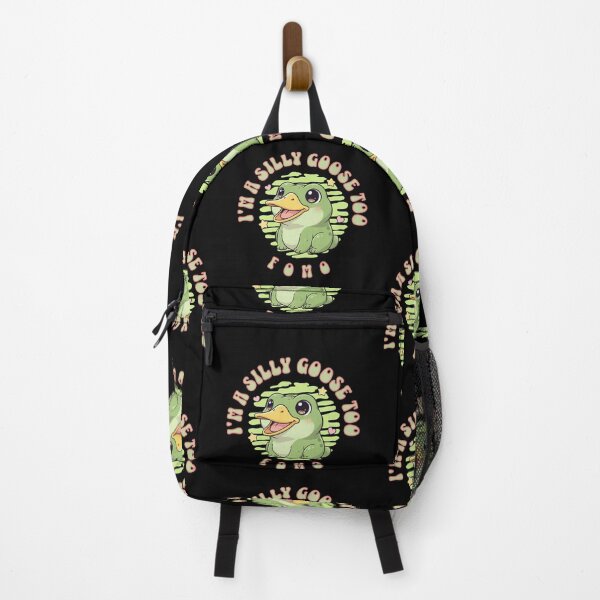 Item preview, Silly Goose Frog FOMO designed and sold by Shy Fractal Designs.