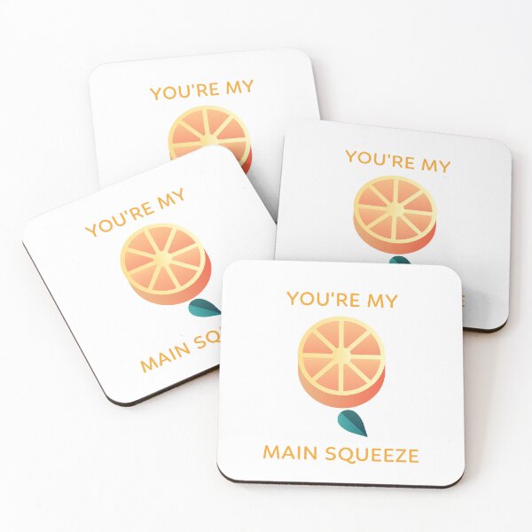 Item preview, Youre My Main Squeeze Cute Orange Pun Funny Fruit Love Design designed and sold by NANursing.