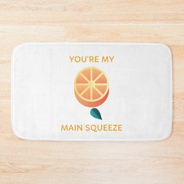 Item preview, Youre My Main Squeeze Cute Orange Pun Funny Fruit Love Design designed and sold by NANursing.