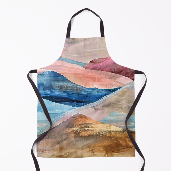 Item preview, Fantasy Mountain Ranges Abstract Landscape Aesthetic Art designed and sold by DEC02.