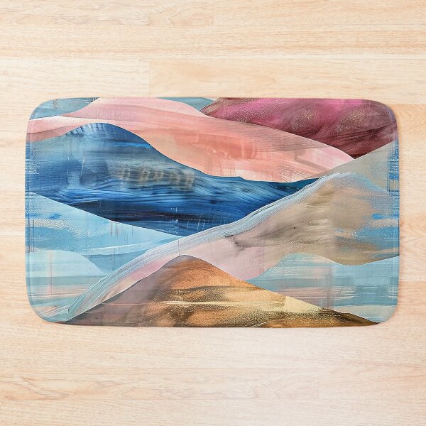 Item preview, Fantasy Mountain Ranges Abstract Landscape Aesthetic Art designed and sold by DEC02.