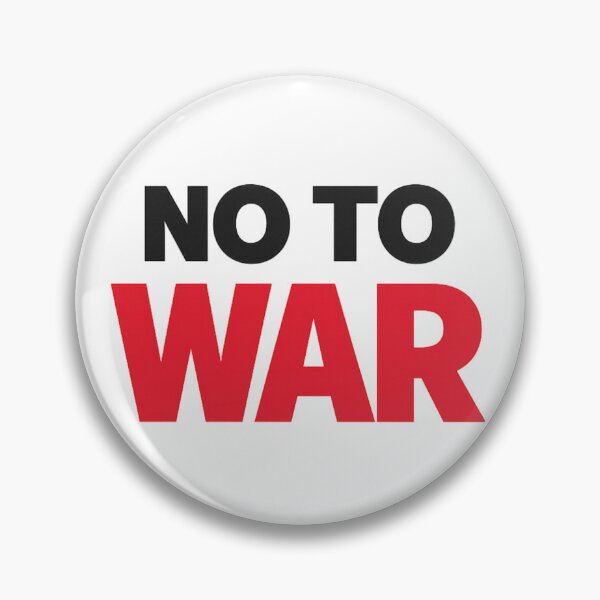 Item preview, No to War | Peace Over Conflict | Anti War Message Design designed and sold by flowerpower999.