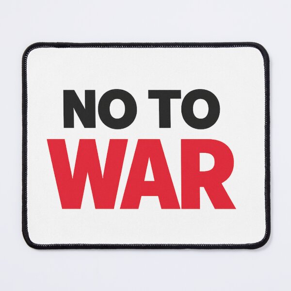 Item preview, No to War | Peace Over Conflict | Anti War Message Design designed and sold by flowerpower999.