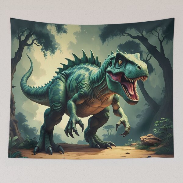 Item preview, T-Rex - Dinosaur Fantasy Art designed and sold by Lucid Dream Pixel.