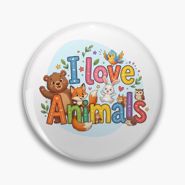 Item preview, I Love Animals designed and sold by Glimmersmith.