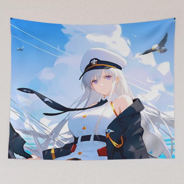 Item preview, Enterprise Azur Lane Naval Captain Sky Clouds Deck designed and sold by riadjamai.